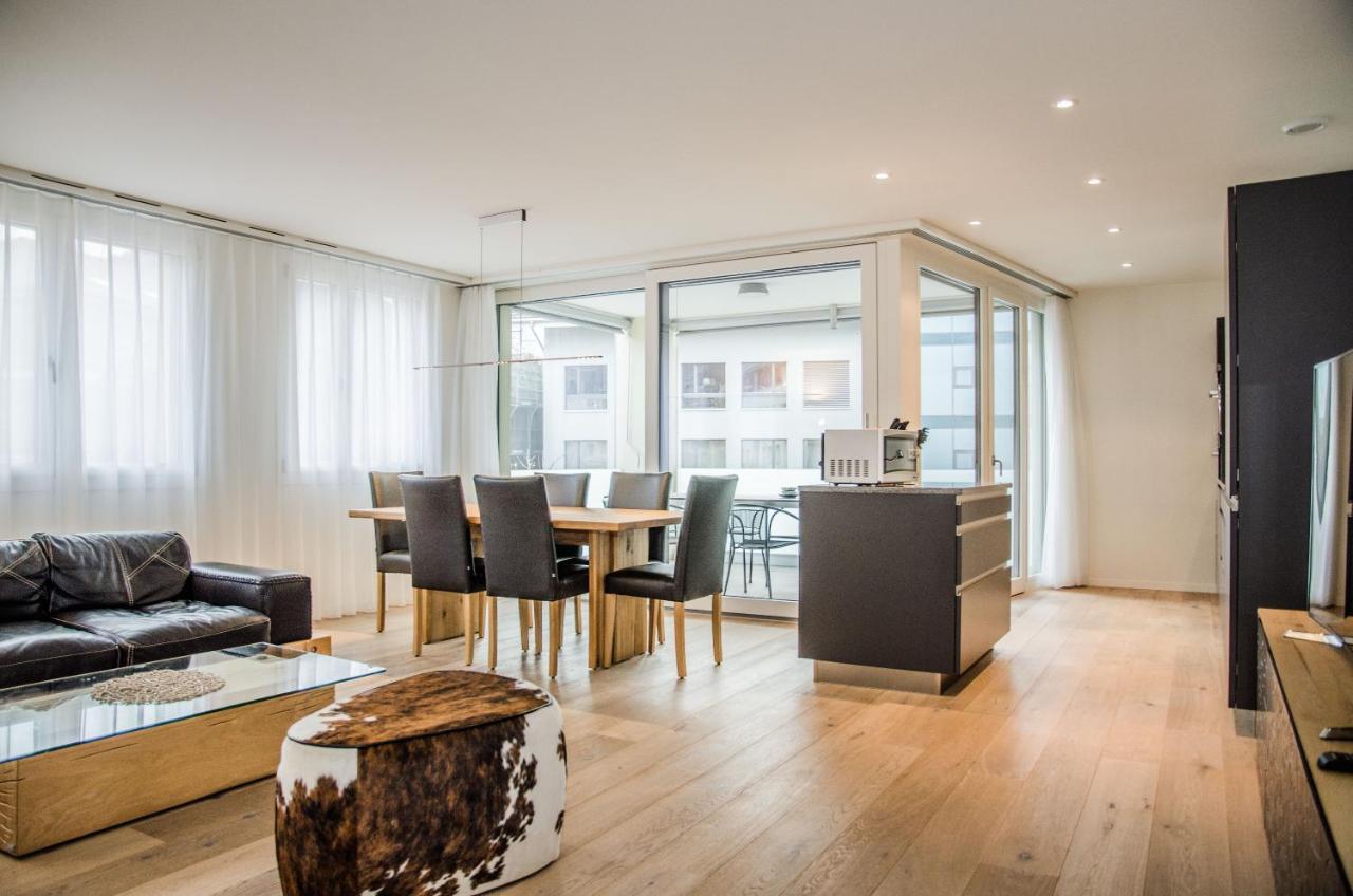 Apartment Downtown Interlaken Exterior foto